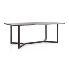 CRATE & BARREL - Mesa de Comedor Verge de Madera de Caucho 203cm