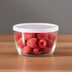 CRATE & BARREL - Bowl con Tapa Transparente