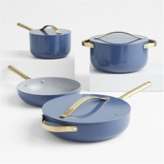 CRATE & BARREL - Set de 7 Piezas Caraway Home Sapphire