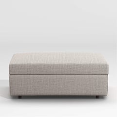 CRATE & BARREL - Otomana De Almacenamiento Barrett Ii