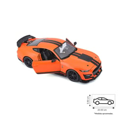 MAISTO - Juguete Auto Coleccionable 2020 Mustang Shelby Gt500