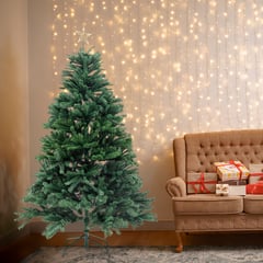 MICA - Árbol Navideño Pino Colorado Deluxe 2.10M 1224 Ramas