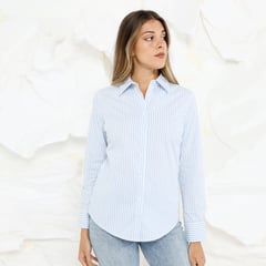 BASEMENT - Blusa Manga Larga Mujer