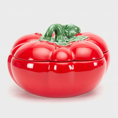 BORDALLO - Sopera Cerámica Tomate 30 cm