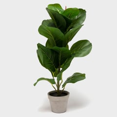 MICA - Planta Pot Cemento 56x12cm