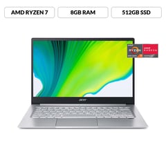 Laptop Ryzen 7 8gb 512gb Ssd Swift 3 14"