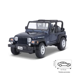 MAISTO - Juguete Auto Coleccionable Jeep Wrangler Rubicon