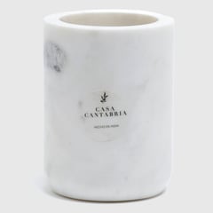 CASA CANTABRIA - Vaso Organizador de Baño Mármol