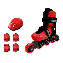 SCOOP - Patines para Niños Roller Inline PP M + Set de Protección