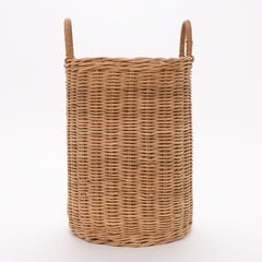 Canasto Alto Rattan D30x40