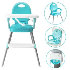 YAMP - Silla de Comer Bebé Plegable 3 en 1