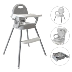 YAMP - Silla de Comer Bebé Plegable 3 en 1