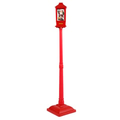 MICA - Farol navideño rojo santa 90cm