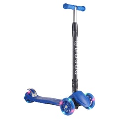 SCOOP - Scooter De Rueda Plegable Con Luces Azul