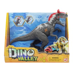 DINO VALLEY - Dinosaurio con Luz y Sonido 20 cm