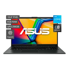ASUS - Laptop Asus Intel Core i3 de 8 núcleos 8GB 256GB SSD Vivobook Go 15 12° Gen 15.6" FHD