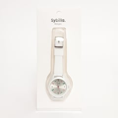 SYBILLA - Reloj Silicona Blanco