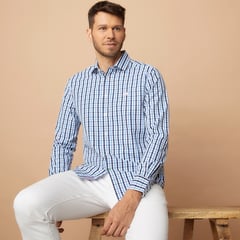 LA MARTINA - Camisa 100% Algodón Hombre