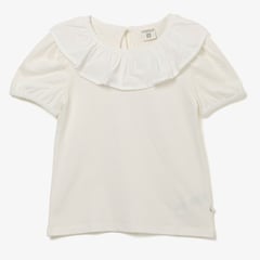 CONIGLIO - Blusa Niña Manga Corta Algodón