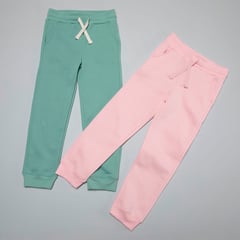 YAMP - Pantalón Niña Pack X2 Algodón