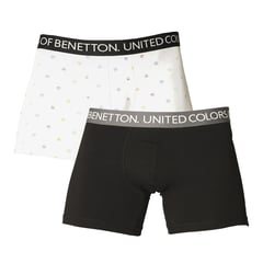 BENETTON - Pack 2 Boxer Algodón Hombre