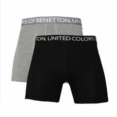 BENETTON - Boxer 100% Algodón Pack De 2 Hombre