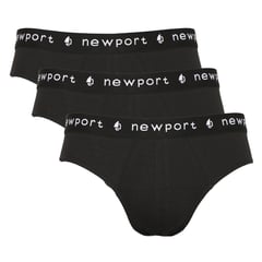 NEWPORT - Pack 3 Calzoncillo 100% Algodón Hombre