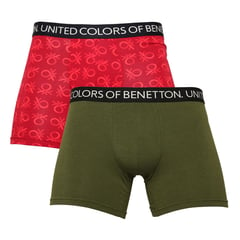 BENETTON - Pack 2 Boxer Bambú Hombre