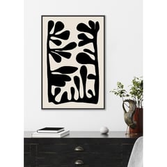 BASEMENT HOME - Cuadro Forest Black 62x92cm