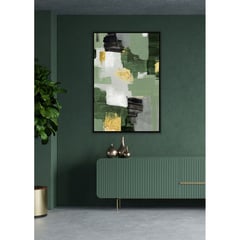 BASEMENT HOME - Cuadro Green Brushed 122x82cm