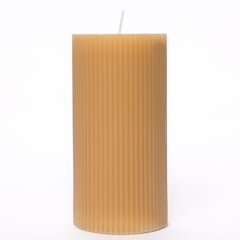 BASEMENT HOME - Vela Stripe Mostaza 540g 7.5x15cm