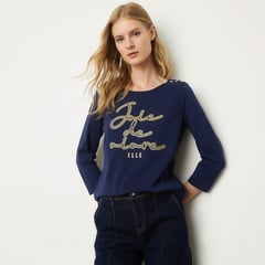 ELLE - Polo Casual Mujer