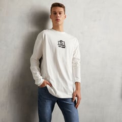 DENIMLAB - Polo Manga Larga 100% Algodón Hombre