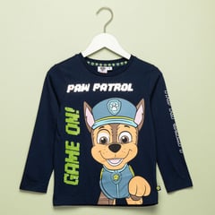 PAW PATROL - Polo Niño Manga Larga Algodón Paw Patrol
