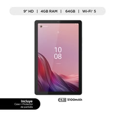 LENOVO - Tablet Tab M9 Mediatek Helio G80 4GB RAM 64GB eMMC 9" HD + Folio + Protector Pantalla