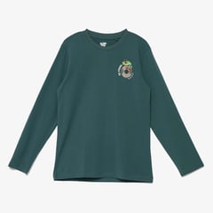 FEDERATION - Polera Niño Manga Larga Algodón