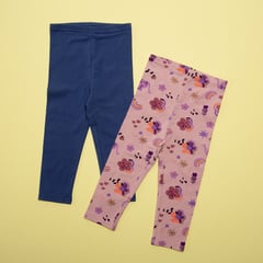 YAMP - Leggin Bebé Niña Pack X2 Algodón