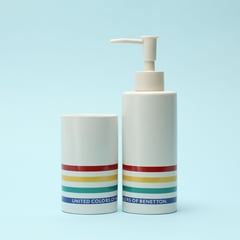 BENETTON - Set Accesorios De Baño Strisce