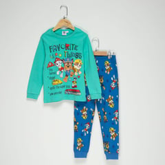 PAW PATROL - Pijama Niño Algodón