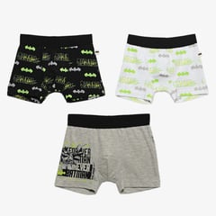 DC ORIGINALS - Boxers Niño Pack X3 Algodón