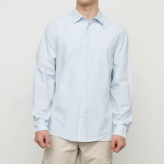 BASEMENT - Camisa 100% Algodón Hombre