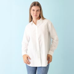 SYBILLA - Blusa 100% Algodón Mujer