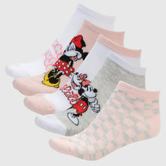 DISNEY - Pack X 5 Medias Cortas Mujer