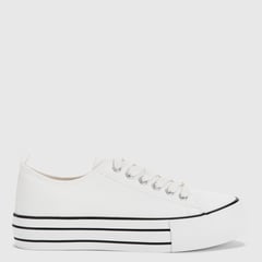 SYBILLA - Zapatillas Urbanas Mujer Urban Bombehan B Blanco