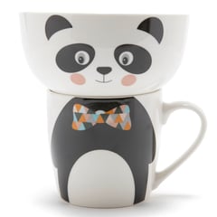 MICA - Set Mug + Bowl Panda