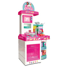 BARBIE - Juguete Cocina Con Luces Y Sonido 40 Accesorios