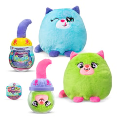 Peluche Gato En Pecera Kitten Aleatorio