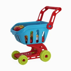 KIDS N PLAY - Carrito De Supermercado + 24 Acc