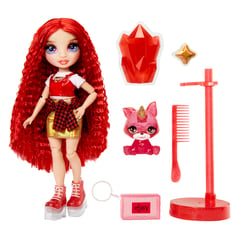 RAINBOW HIGH - Classic Rainbow Fashion Doll- Ruby (red)