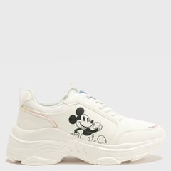 DISNEY - Zapatillas Urbanas Mujer Blanco